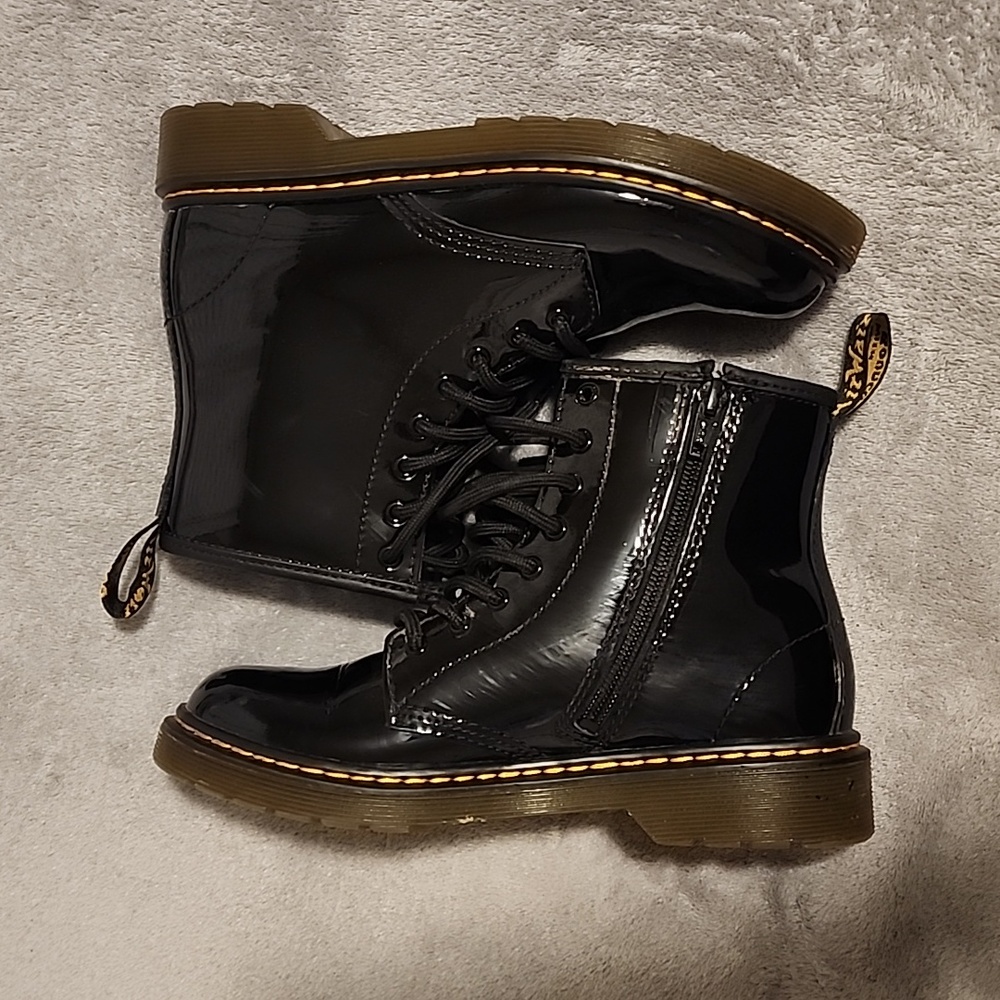 Dr. Martens 1460 8-Eye Patent Boot - Little Kid / Big Kid - Black